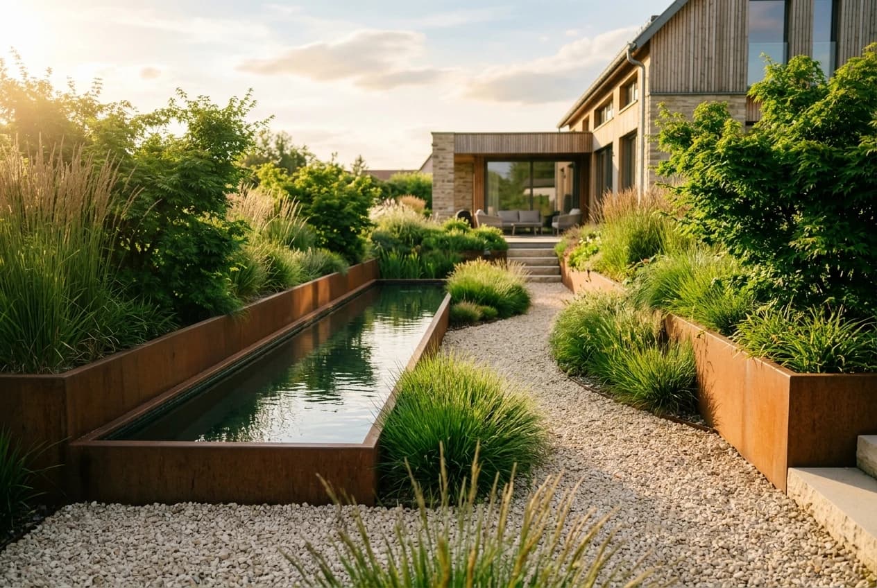 Jardin contemporain au pied du Mont Sainte-Odile